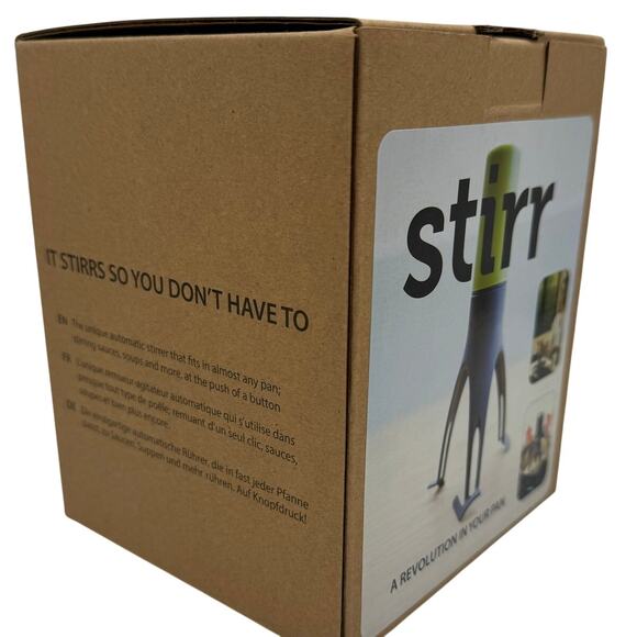Stirr Automatic Hands-Free Self-Rotating Stirrer with Three Speed Options, New - Picture 3 of 3